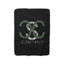 Load image into Gallery viewer, Crowned Scents Candles Co. Sherpa Brand Blanket