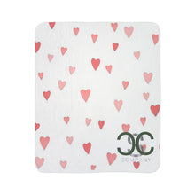 Load image into Gallery viewer, Full of Love CSC Fleece Sherpa Blanket