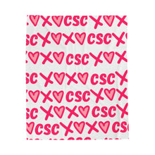 Load image into Gallery viewer, CSC Valentines Day Plush Blanket
