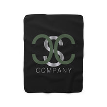 Load image into Gallery viewer, Crowned Scents Candles Co. Sherpa Brand Blanket
