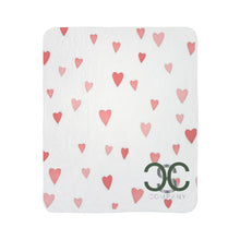 Load image into Gallery viewer, Full of Love CSC Fleece Sherpa Blanket
